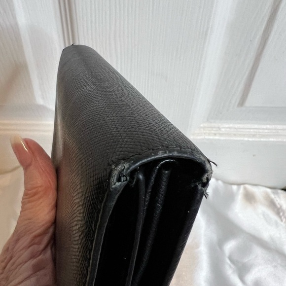 PRADA SAFFIANO LEATHER TRI-FOLD WALLET - Picture 7 of 14